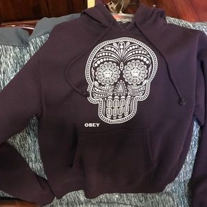 Obey Sugar Skull Hoodie